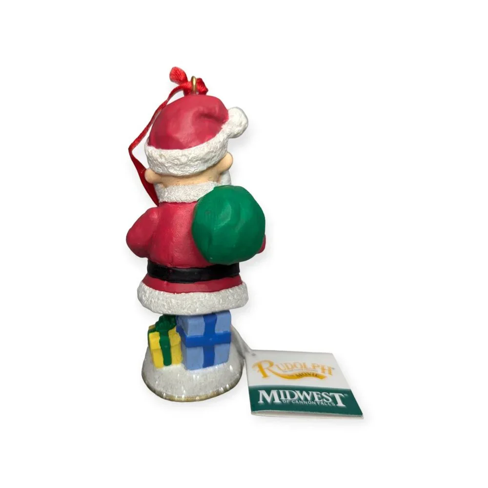 NWT Midwest 1999 Santa Claus from Rudolph the Red Nose Reindeer Ornament